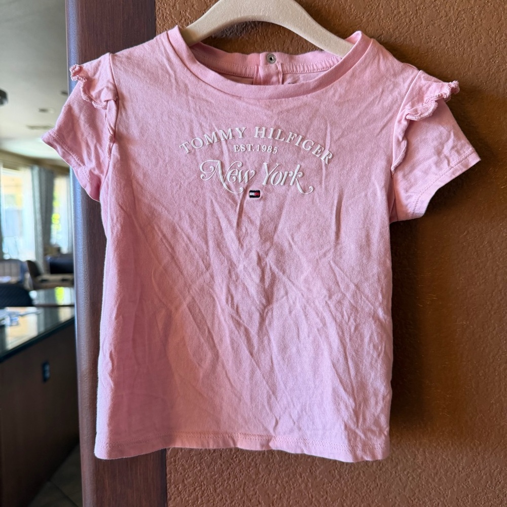 Tommy Hilfiger Light Pink Kids Tee